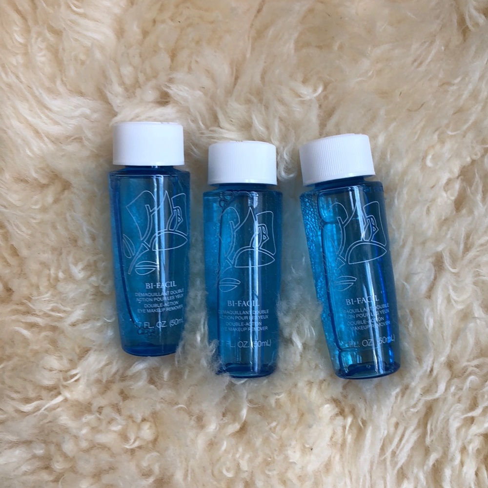 Set of 3 Lancôme Bifacjl makeup removers